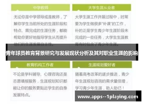 青年球员教育背景研究与发展现状分析及其对职业生涯的影响